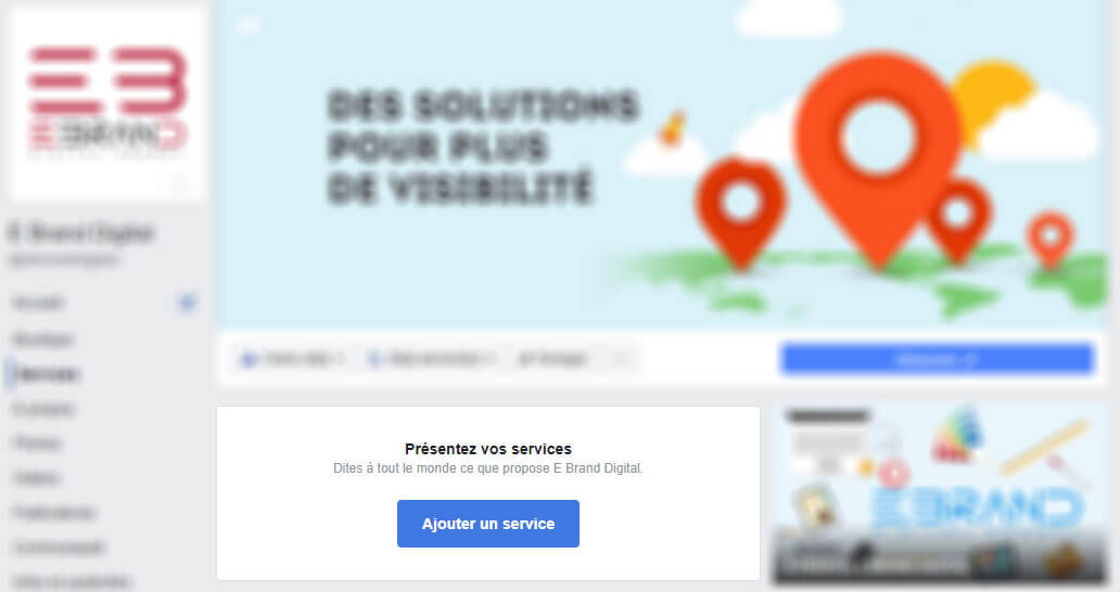 Section services sur votre page Facebook : Comment l’ajouter et la configurer ?