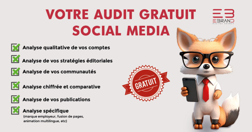 Notre Approche d’Audit des Réseaux Sociaux chez EBrand Digital