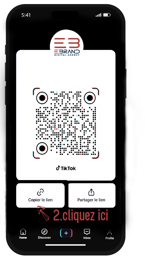 Comment copier le lien pour gagner des abonnés TikTok 