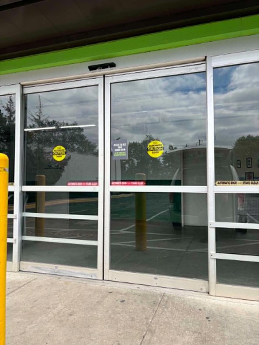 Storefront window replacement completed Washington DC