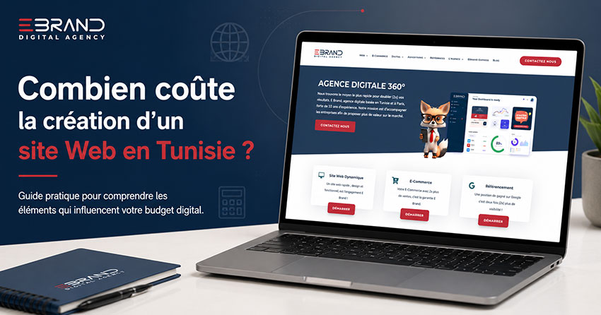 Prix de création d’un site Web en Tunisie